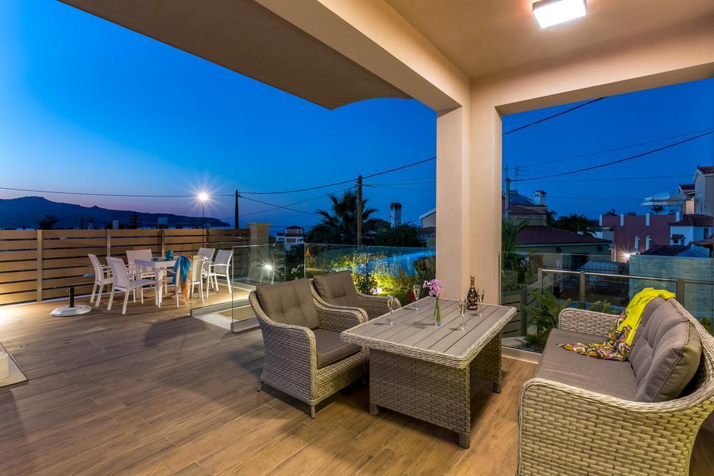 Superior Villa Marina Mare Sauna Hammam Nea Kydonia  Luaran gambar