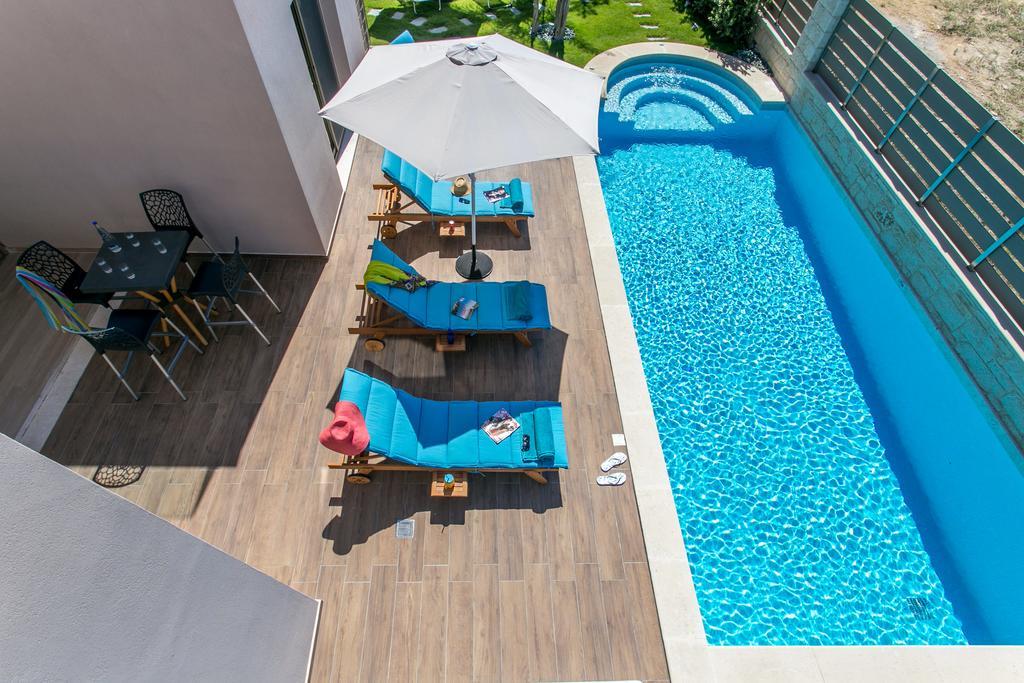 Superior Villa Marina Mare Sauna Hammam Nea Kydonia  Luaran gambar